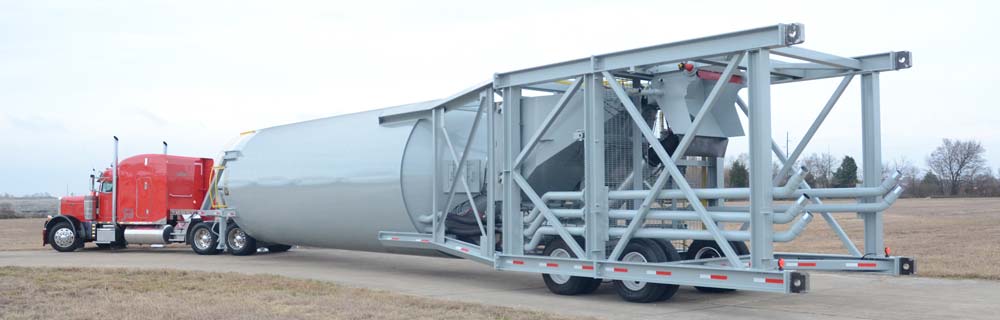 Auxiliary Silo in Transport Mode for the VH-GPP VH-GPP Transport Mode | Auxiliary Silo