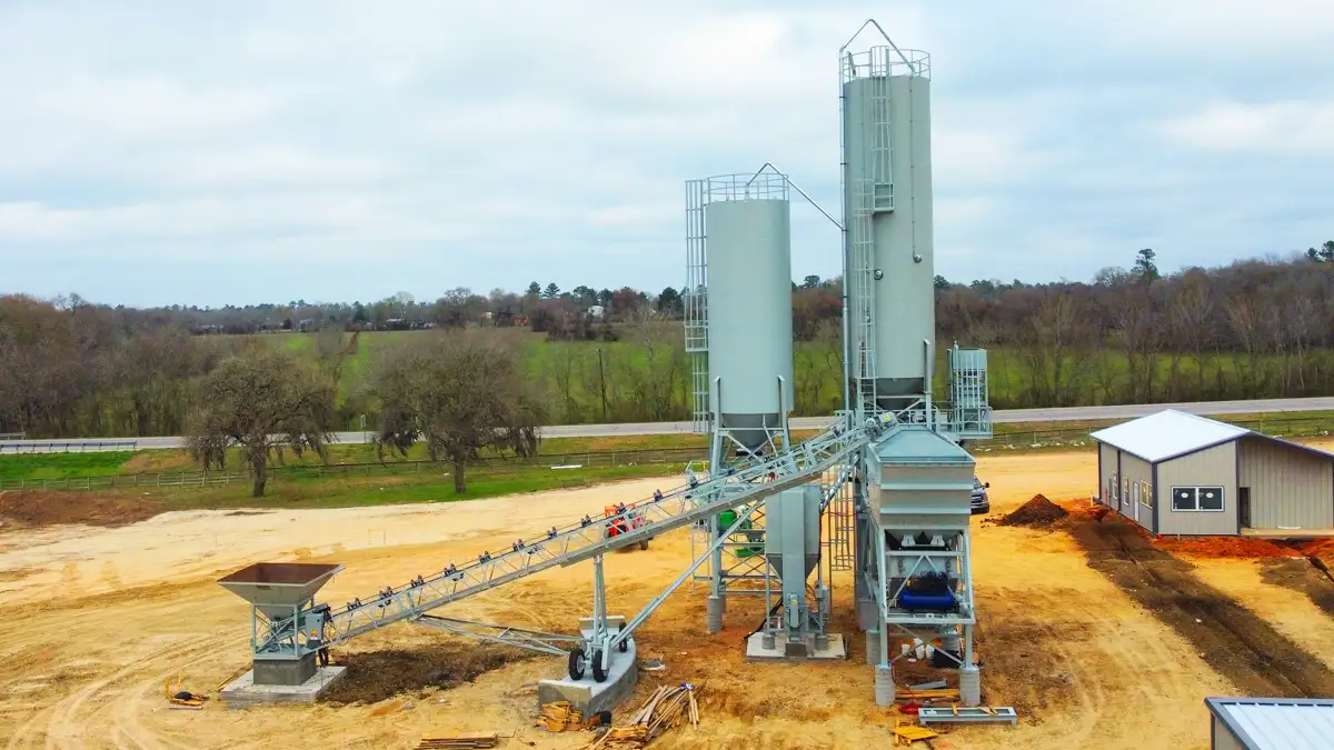 LP Series – Low Profile Stationary Batch Plant LP Series - Low Profile Stationary Batch Plant